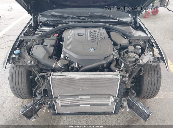 3MW49FS02R8D89781 2024 BMW M3 Black უკანა ხედი