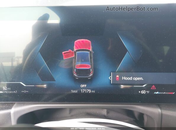 3MW49FS02R8D89781 2024 BMW M3 Black უკანა სავარძლების ხედი