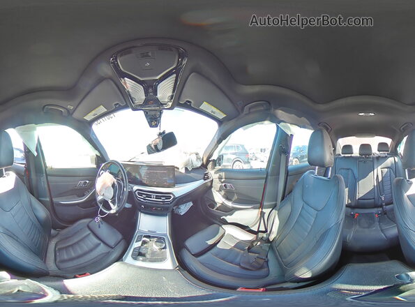 3MW49FS06P8D41536 2023 BMW M3 Red Вид наклейки з VIN-кодом