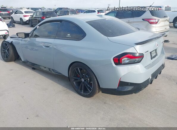 3MW53CM05P8D09565 2023 BMW M2 Серый Задняя левая четверть