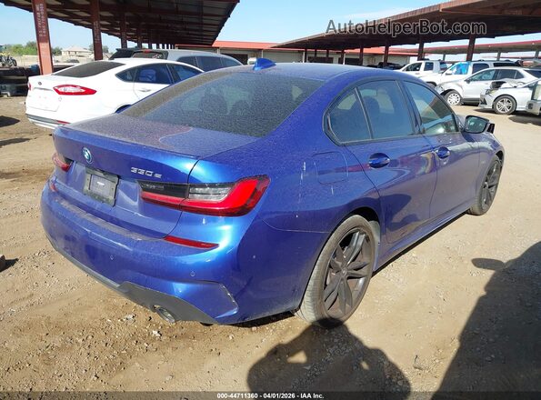 3MW5P7J00N8C57789 2022 BMW OTHER Синий Задняя правая четверть