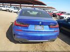 2022 Bmw 330e Синий vin: 3MW5P7J00N8C57789