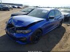 2022 Bmw 330e Синий vin: 3MW5P7J00N8C57789
