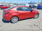 2017 Toyota Yaris Ia Base Burgundy vin: 3MYDLBYV5HY176100