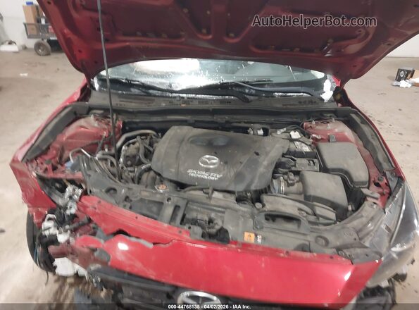 3MZBN1V35JM209409 2018 MAZDA 3 Красный Вид сзади