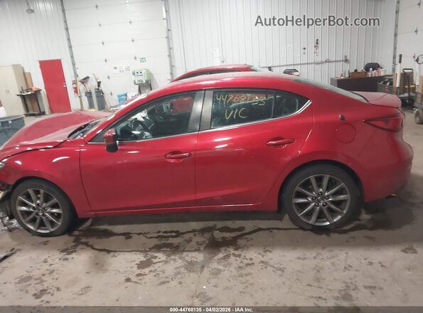 3MZBN1V35JM209409 2018 MAZDA 3 Красный Вид задней части салона