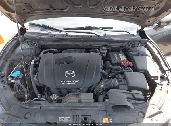 3MZBN1V74HM130486 2017 MAZDA 3 Серый Вид сзади