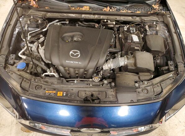 3MZBPAAL3MM201460 2021 MAZDA 3 Синий Вид задней части салона