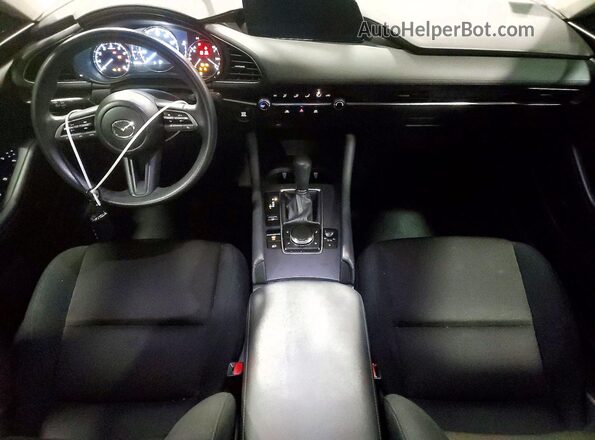 3MZBPAAL3MM201460 2021 MAZDA 3 Синий Вид панели приборов
