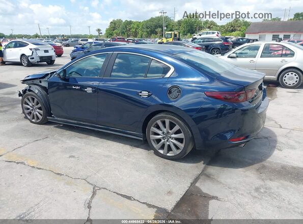 3MZBPABL8MM250314 2021 MAZDA 3 Синий Задняя левая четверть