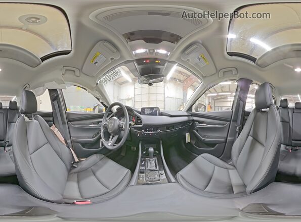 3MZBPACM8SM473859 2025 MAZDA 3 Gray Widok naklejki z numerem VIN