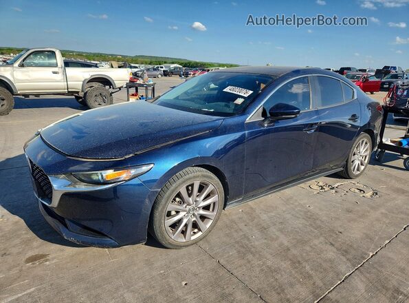 3MZBPADL4KM106950 2019 MAZDA 3 Blue წინა მარცხენა ხედი სამი მეოთხედიდან