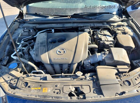 3MZBPADL4KM106950 2019 MAZDA 3 Blue უკანა სალონის ხედი