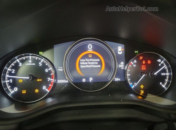 3MZBPBCM3PM376503 2023 MAZDA 3 Синий Вид щитка приборов