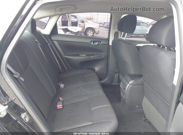 3N1AB7AP0HY354544 2017 NISSAN SENTRA Black Вид наклейки з VIN-кодом