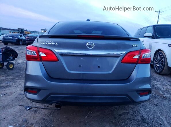 3N1AB7AP0KY327657 2019 NISSAN SENTRA Gray Vista trasera