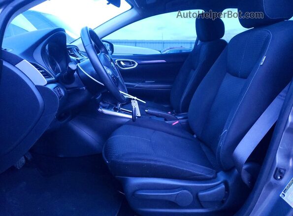 3N1AB7AP0KY327657 2019 NISSAN SENTRA Gray Vista interior delantera