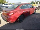 2016 Nissan Sentra Fe+ S/s/sl/sr/sv Red vin: 3N1AB7AP1GL647770