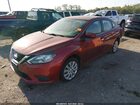 2016 Nissan Sentra Fe+ S/s/sl/sr/sv Red vin: 3N1AB7AP1GL647770