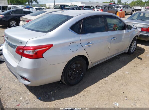 3N1AB7AP1GY237697 2016 NISSAN SENTRA Серебряный Задняя правая четверть