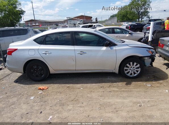 3N1AB7AP1GY237697 2016 NISSAN SENTRA Серебряный Панорамный вид салона 360°