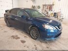 2018 Nissan Sentra S Blue vin: 3N1AB7AP1JY302829