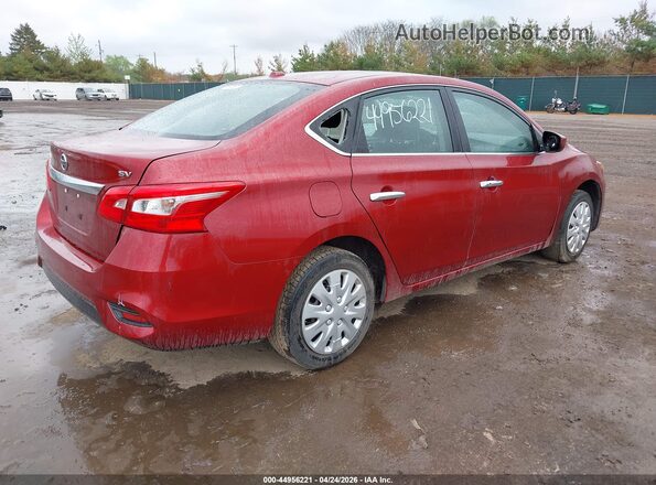 3N1AB7AP2GL640858 2016 NISSAN SENTRA Red Tył prawy