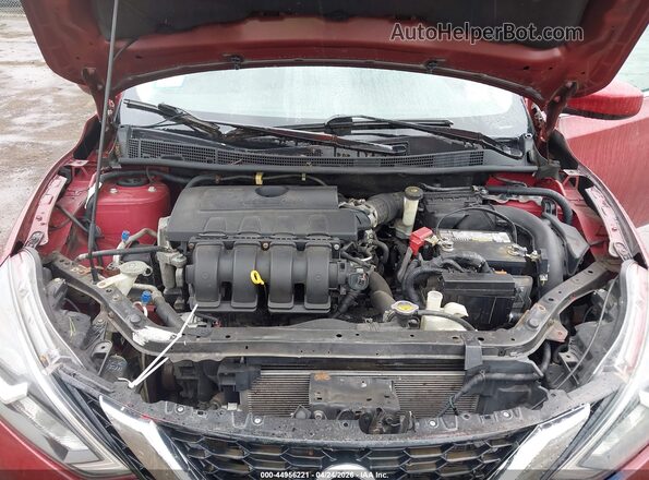 3N1AB7AP2GL640858 2016 NISSAN SENTRA Red Widok z tyłu