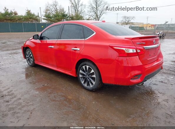 3N1AB7AP2GY262480 2016 NISSAN SENTRA Red Tył lewy