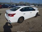 2016 Nissan Sentra Fe+ S/s/sl/sr/sv White vin: 3N1AB7AP2GY267792