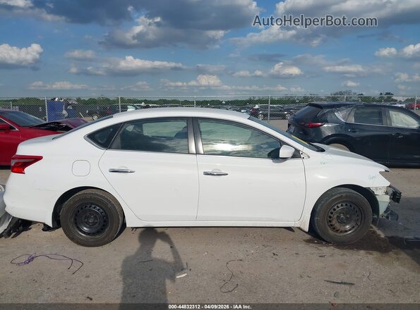 3N1AB7AP2GY330924 2016 NISSAN SENTRA Белый Вид задней части салона