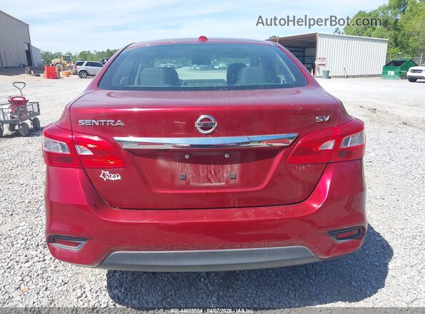 3N1AB7AP2KY264772 2019 NISSAN SENTRA Red 