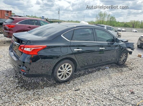 3N1AB7AP2KY440140 2019 NISSAN SENTRA Black Rear right