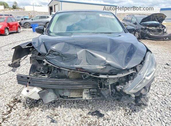 3N1AB7AP2KY440140 2019 NISSAN SENTRA Black Front view