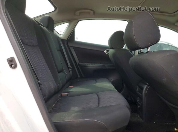 3N1AB7AP2KY448920 2019 NISSAN SENTRA Белый Вид задних сидений