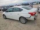 2017 Nissan Sentra Sv Белый vin: 3N1AB7AP3HL720168
