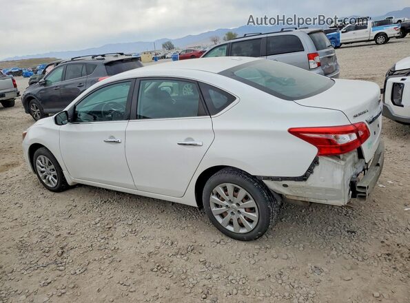 3N1AB7AP3HL720168 2017 NISSAN SENTRA Белый Задняя левая четверть
