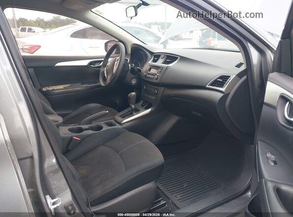 3N1AB7AP3HY277653 2017 NISSAN SENTRA Gray წინა სალონის ხედი