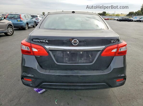 3N1AB7AP3JL640620 2018 NISSAN SENTRA Черный Вид сзади