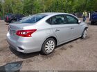 2018 Nissan Sentra S Silver vin: 3N1AB7AP3JY248787