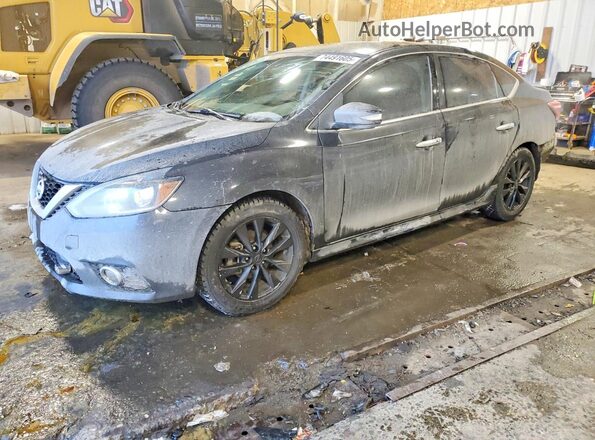 3N1AB7AP3KY293312 2019 NISSAN SENTRA Black Przód lewy