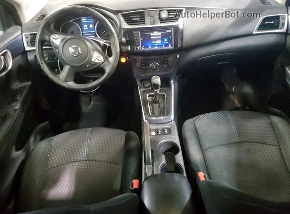 3N1AB7AP3KY293312 2019 NISSAN SENTRA Black Widok deski rozdzielczej