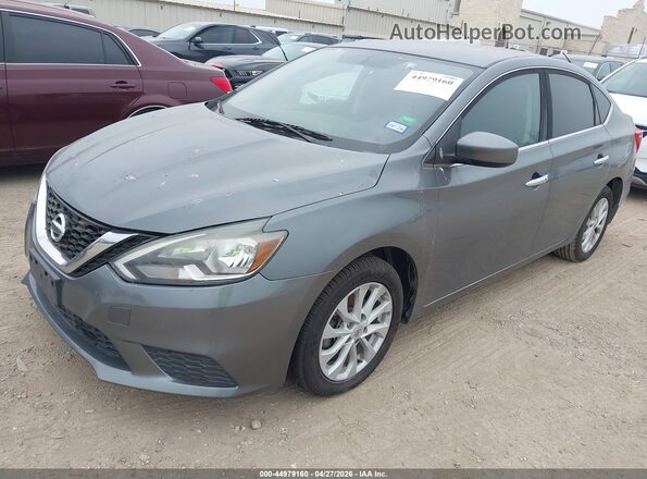 3N1AB7AP4GL674462 2016 NISSAN SENTRA Gray Front left