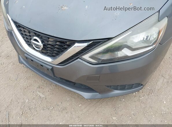 3N1AB7AP4GL674462 2016 NISSAN SENTRA Gray Front view
