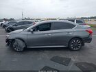 2019 Nissan Sentra Sr Gray vin: 3N1AB7AP4KY291634