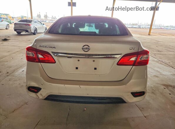 3N1AB7AP5GY231997 2016 NISSAN SENTRA White Widok z tyłu