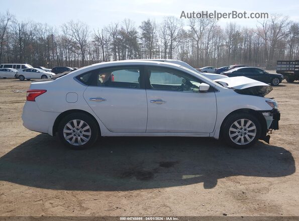 3N1AB7AP5GY324955 2016 NISSAN SENTRA Белый Панорамный вид салона 360°