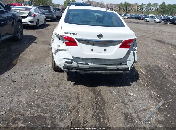 3N1AB7AP5KY406595 2019 NISSAN SENTRA White Vista frontal