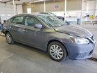 2016 Nissan Sentra Sv Gray vin: 3N1AB7AP6GL646002