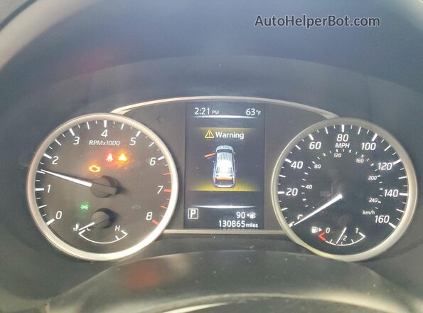 3N1AB7AP6GL646002 2016 NISSAN SENTRA Gray ხელსაწყოთა პანელის ხედი
